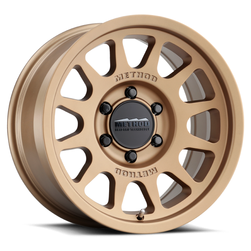 Method MR703 17x8.5 +25mm Offset 6x135 87mm CB Method Bronze Wheel