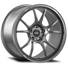 Load image into Gallery viewer, Konig Forged F3S 17X9 5X114.3 ET40 Satin Charcoal Knurled Bead