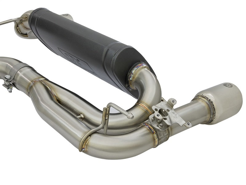 aFe MACHForce XP 16-17 BMW 340i/iX 440i/iX L6-3.0L (t) SS Axle-Back Exhaust w/Polished Tips