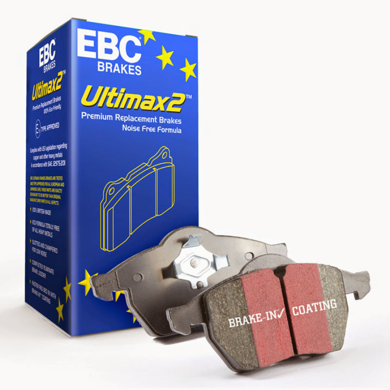 EBC 13-14 Ford Mustang 3.7 (A/T+Performance Pkg) Ultimax2 Front Brake Pads