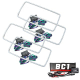 Oracle GMC Sierra 07-13 Halo Kit (New Square Ring Design) - ColorSHIFT w/ BC1 Cntrl SEE WARRANTY