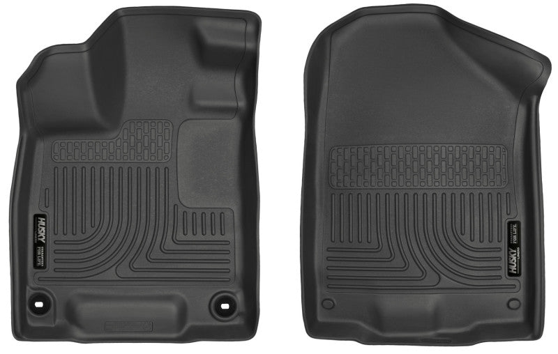 Husky Liners 2017 Honda Ridgeline WeatherBeater Front Black Floor Liners