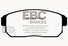 Load image into Gallery viewer, EBC 02-03 Infiniti G20 2.0 Greenstuff Rear Brake Pads