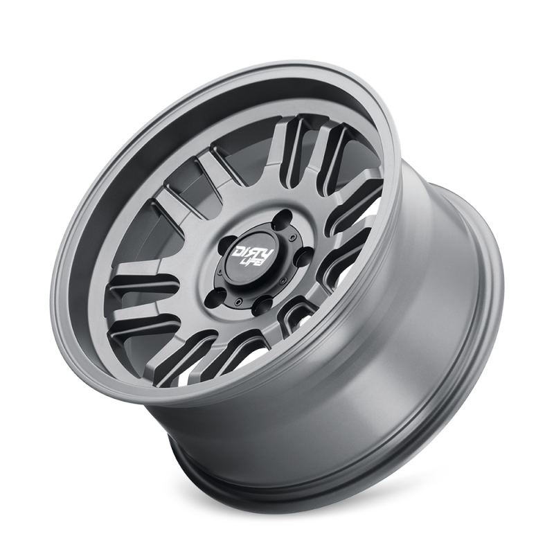 Dirty Life 9310 Canyon 17x9 / 6x139.7 BP / 0mm Offset / 106mm Hub Satin Graphite Wheel