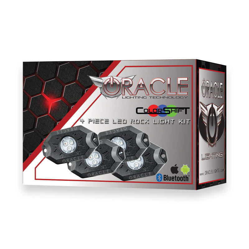 Oracle Bluetooth Underbody Rock Light Kit - 4 PCS - ColorSHIFT