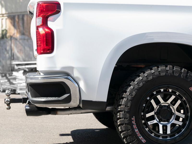 aFe Vulcan Series 3in-2-1/2in 304 SS Cat-Back 2019 GM Silverado / Sierra 1500 V8-5.3L w/ Black Tips