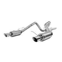 Load image into Gallery viewer, MBRP 11-14 Ford Mustang GT 5.0L Dual Split Rear Street Version T409 3in Cat Back Exhaust System