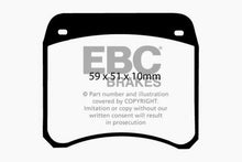 Load image into Gallery viewer, EBC 63-69 Rover Mini Cooper Greenstuff Front Brake Pads