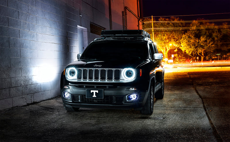 Oracle Jeep Renegade 15-20 LED Halo Kit - White SEE WARRANTY