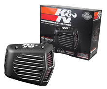 Load image into Gallery viewer, K&amp;N Street Metal Intake System for 08-16 Harley Davidson Touring Models - Shaker Black