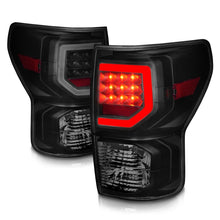 Load image into Gallery viewer, Anzo 07-11 Toyota Tundra Full LED Tailights Black Housing Smoke Lens G2 (w/C Light Bars)