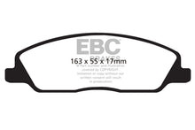 Load image into Gallery viewer, EBC 10-14 Ford Mustang 3.7 Greenstuff Front Brake Pads