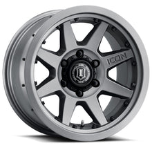 Load image into Gallery viewer, ICON Rebound Pro 17x8.5 6x135 6mm Offset 5in BS 87.1mm Bore Titanium Wheel