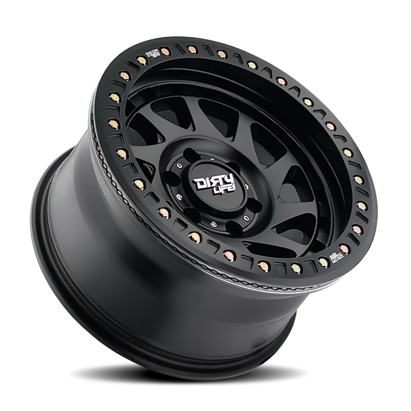 Dirty Life 9313 Enigma Race 17x9 / 6x135 BP / -38mm Offset / 87.1mm Hub Matte Black Wheel