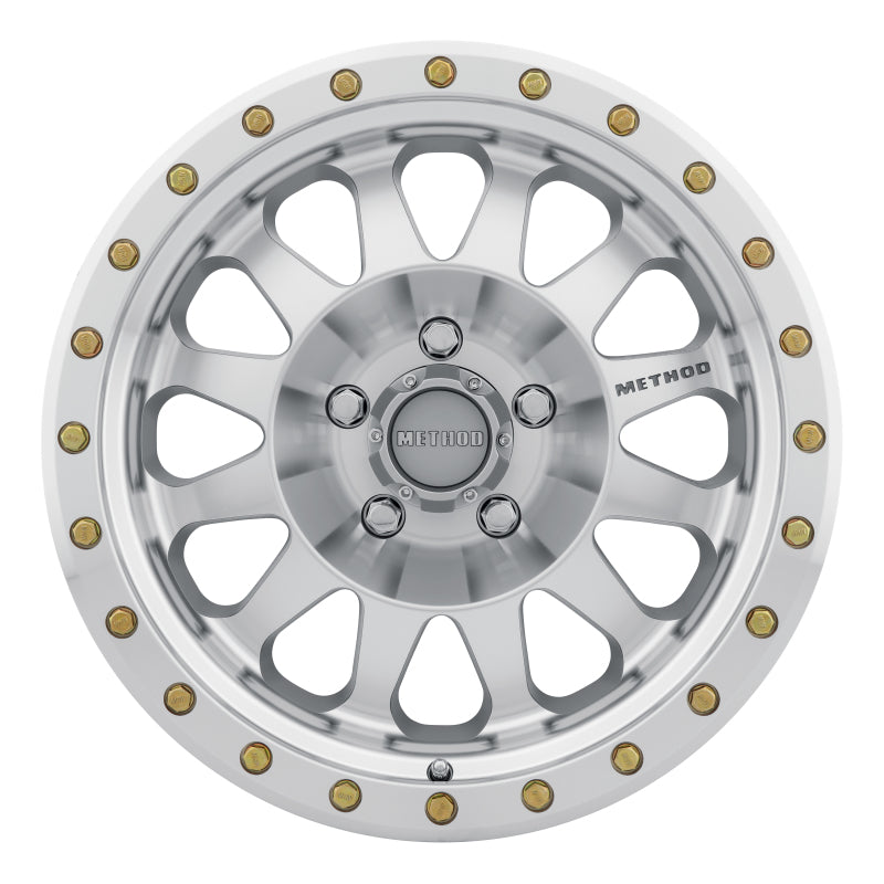 Method MR304 Double Standard 17x8.5 0mm Offset 5x5.5 108mm CB Machined/Clear Coat Wheel