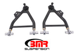 BMR 94-04 Mustang Lower A-Arms (Coilover Only) w/ Adj. Rod End & Tall Ball Joint - Black Hammertone