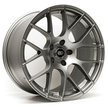 Load image into Gallery viewer, Enkei Raijin 18x8 42mm Offset 5x120 Bolt Pattern 72.6 Bore Diamter Gunmetal Wheel