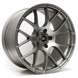 Enkei Raijin 18x8 42mm Offset 5x120 Bolt Pattern 72.6 Bore Diameter Gunmetal Wheel