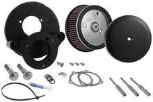 Load image into Gallery viewer, K&amp;N Street Metal  Intake System Black for Harley Davidson