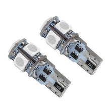 Load image into Gallery viewer, Oracle T10 5 LED 3 Chip SMD Bulbs (Pair) - Aqua SEE WARRANTY