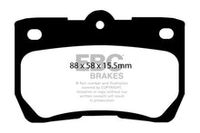 Load image into Gallery viewer, EBC 06-07 Lexus GS300 3.0 Greenstuff Rear Brake Pads