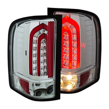 Load image into Gallery viewer, ANZO 2007-2013 Chevrolet Silverado 1500 LED Taillights Chrome