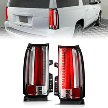 Load image into Gallery viewer, ANZO 2015-2017 Chevrolet Suburban/Tahoe LED Taillights Chrome