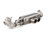 Akrapovic 21-24 Porsche 911 GT3/ GT3 RS (992) Slip-On Race Line Adapter Set (Titanium)