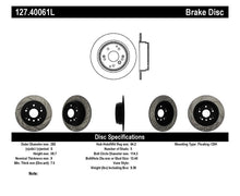 Load image into Gallery viewer, StopTech 04-08 Acura TL / 03-09 Honda Element Slotted &amp; Drilled Left Rear Rotor