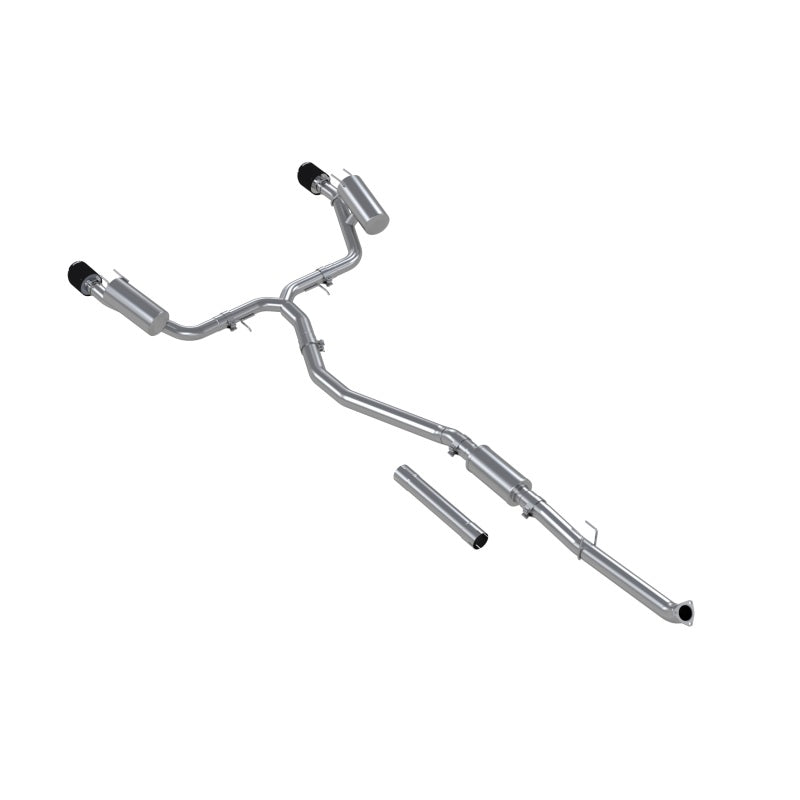 MBRP 22-24 Honda Civic SI 1.5L T304 SS 3in Cat-Back Exhaust 2.5in Dual Split Rear w/ CF Tips