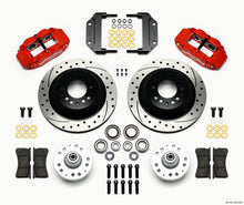 Load image into Gallery viewer, Wilwood Narrow Superlite 6R Front Hub &amp; 1PC Rtr Kit 12.88in Drilled -Red Magnum Force Drop Spindle