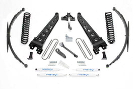 Fabtech 08-16 Ford F250/350 4WD 8in Rad Arm Sys w/Coils & Rr Lf Sprngs & Perf Shks