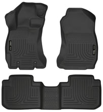 Load image into Gallery viewer, Husky Liners 14 Subaru Forester Weatherbeater Black Front &amp; 2nd Seat Floor Liners