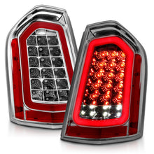 Load image into Gallery viewer, ANZO 11-14 Chrysler 300 LED Taillights Chrome w/ Sequential