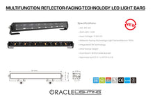 Load image into Gallery viewer, Oracle Lighting Multifunction Reflector-Facing Technology LED Light Bar - 14in