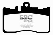 Load image into Gallery viewer, EBC 01-06 Lexus LS430 4.3 Greenstuff Front Brake Pads