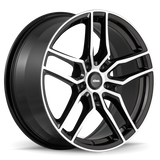 Konig Intention 18x8 5x112 ET45 Gloss Black / Machine Face