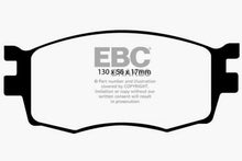 Load image into Gallery viewer, EBC 06-11 Hyundai Accent 1.6 Greenstuff Front Brake Pads