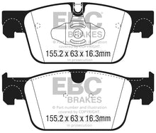 Load image into Gallery viewer, EBC 2017+ Volvo S90 2.0L Turbo Redstuff Front Brake Pads