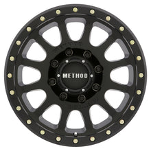 Load image into Gallery viewer, Method MR305 NV HD 18x9 +18mm Offset 8x170 130.81mm CB Matte Black Wheel