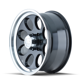 ION Type 171 17x9 / 5x135 BP / 0mm Offset / 87mm Hub Black/Machined Wheel