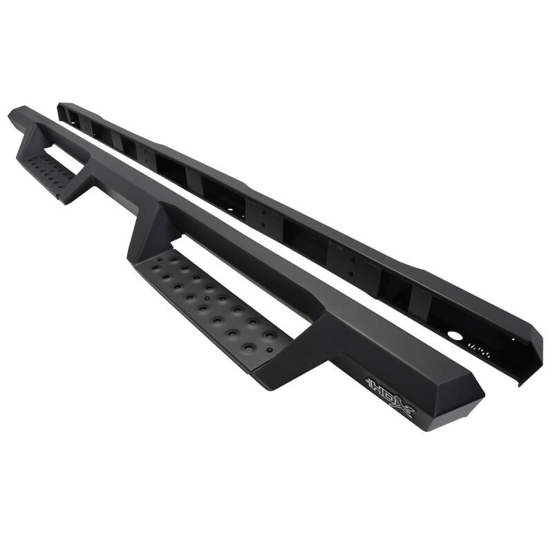 Westin/HDX 07-18 Toyota Tundra CrewMax Drop Nerf Step Bars - Textured Black