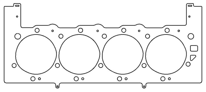Cometic GM/Mercury 8.1L 496ci 4.280in .060 inch MLS Head Gasket - LH