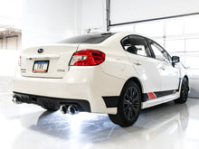 Load image into Gallery viewer, AWE Tuning 2015+ Subaru WRX VA Sedan Touring Edition Exhaust - Chrome Silver Tips (102mm)