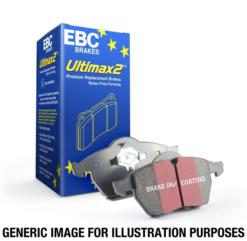 EBC 94-98 Ford Mustang 3.8 Ultimax2 Rear Brake Pads