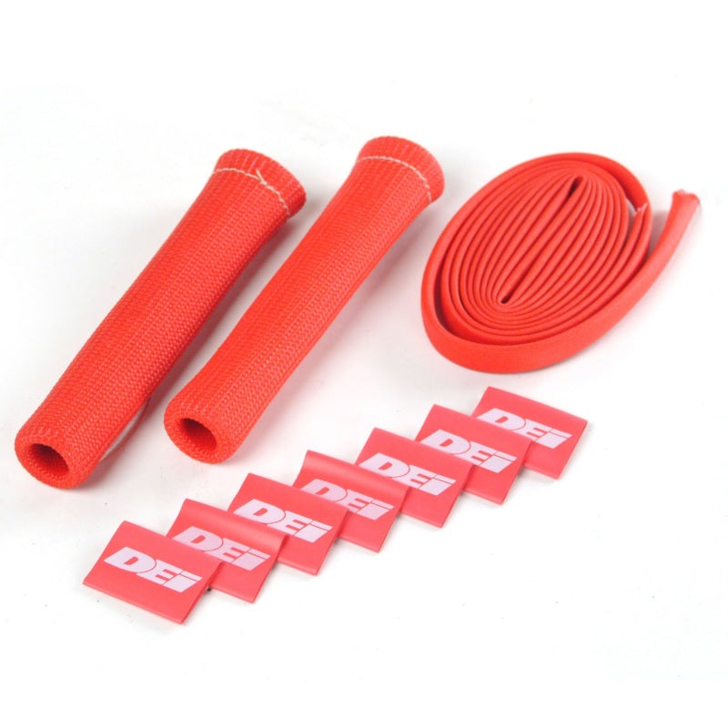 DEI Protect-A-Boot and Wire Kit 2 Cylinder - Red