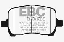 Load image into Gallery viewer, EBC 04-06 Chevrolet Cobalt 2.0 Supercharged Greenstuff Front Brake Pads