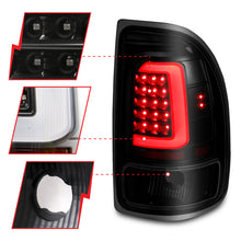 Load image into Gallery viewer, ANZO 1997-2004 Dodge Dakota LED Taillights Black Housing Smoke Lens Pair