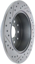 Load image into Gallery viewer, StopTech 01-05 Lexus IS300 / 02-10 Lexus SC430 Sport Slotted &amp; Drilled Rear Left Brake Rotor