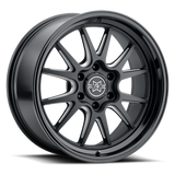 Method Raised MR802 22x12 / 8x6.5 BP / -40mm Offset / 121.3mm Bore - Double Black Milled Wheel